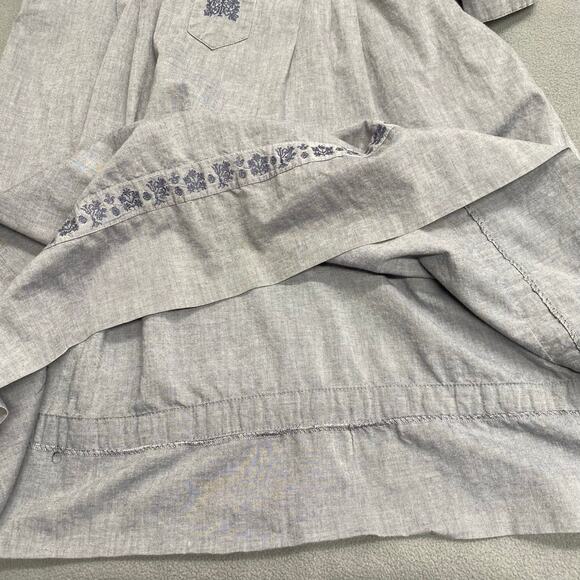 Part Two Denmark Lagenlook Tunic Top Womens 14 UK (10 US?) Embroidered Boho - Picture 6 of 16